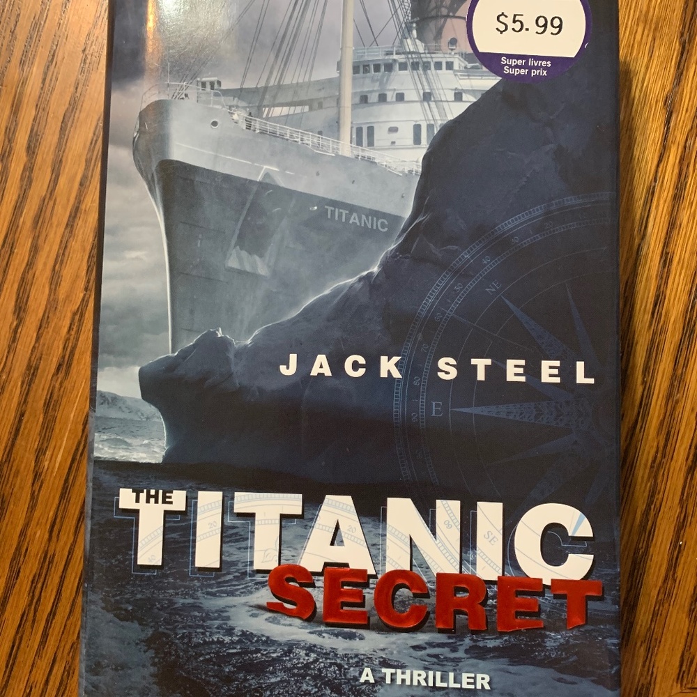 Novel The Titanic Secret By Jack Steel